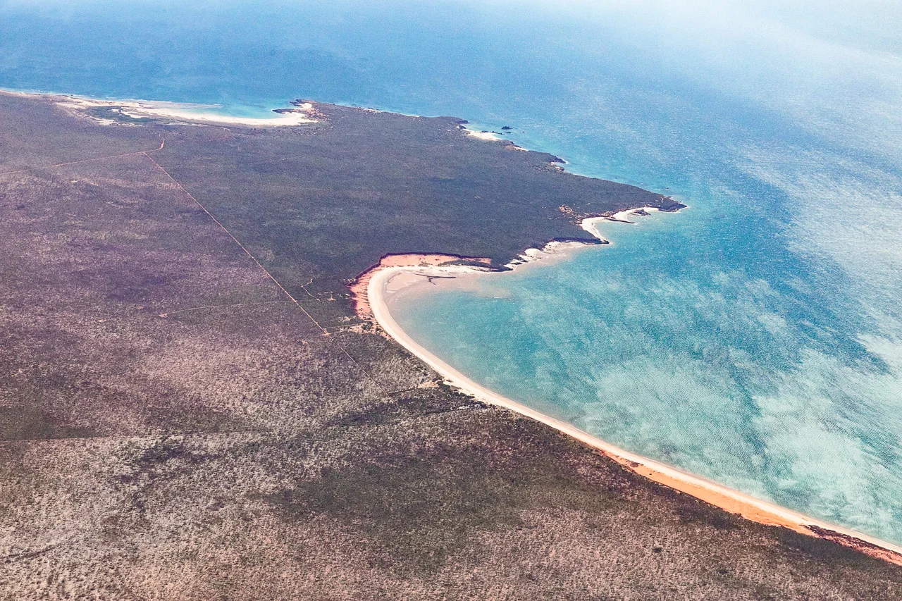Pender Bay from above