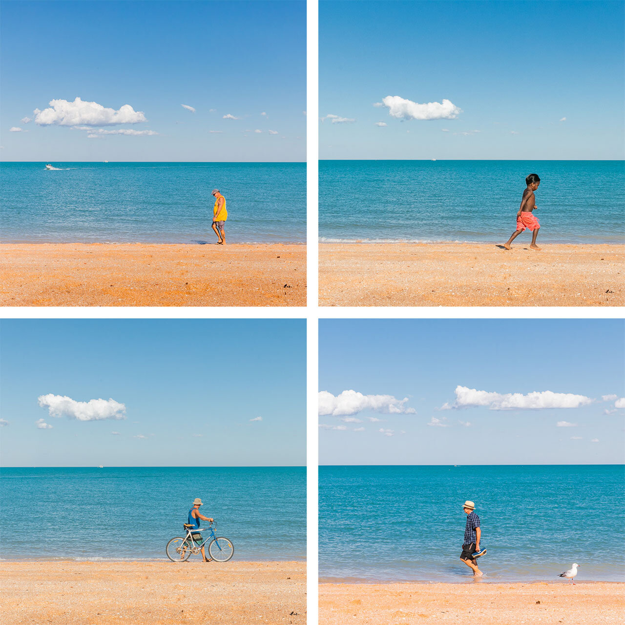 Watching the world go by at Town Beach in Broome, Western Australia