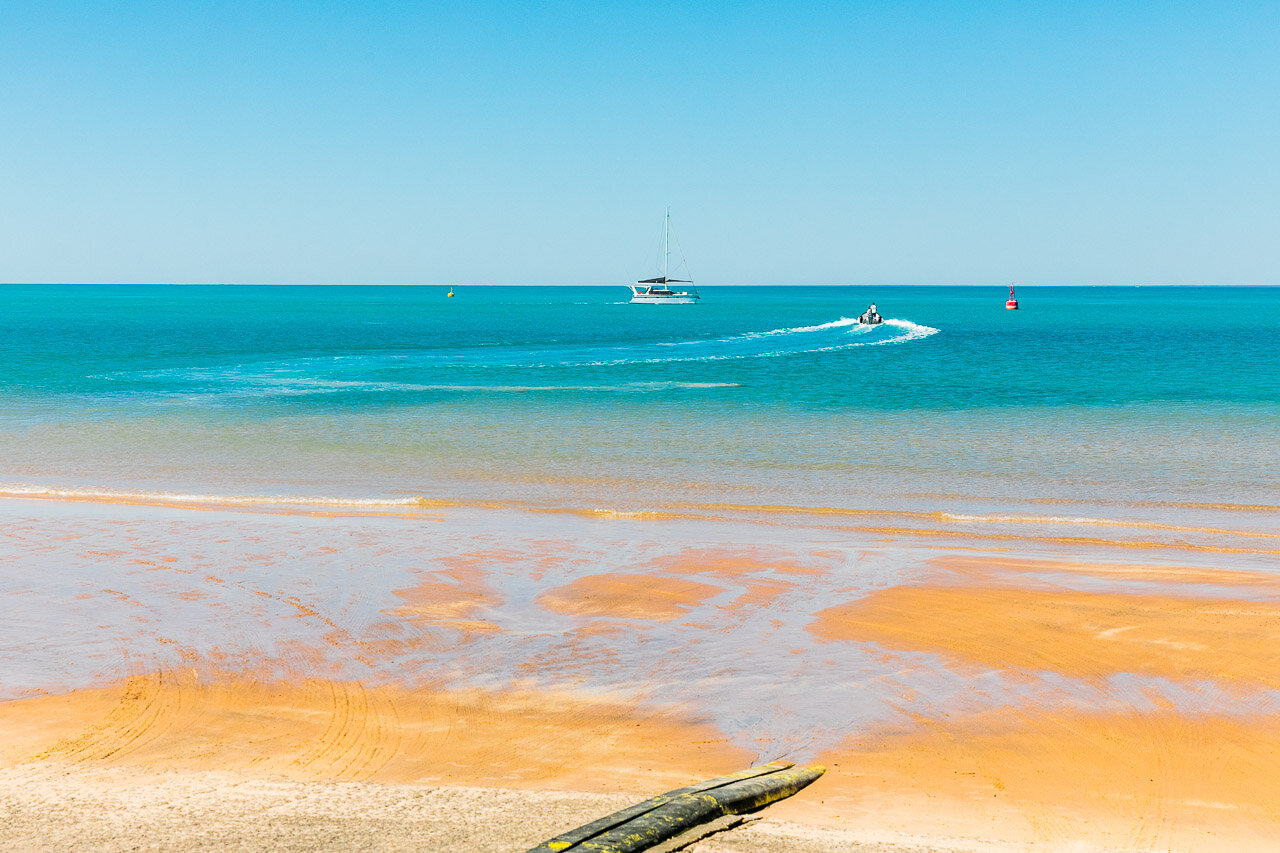 The colours of Entrance Point in Broome