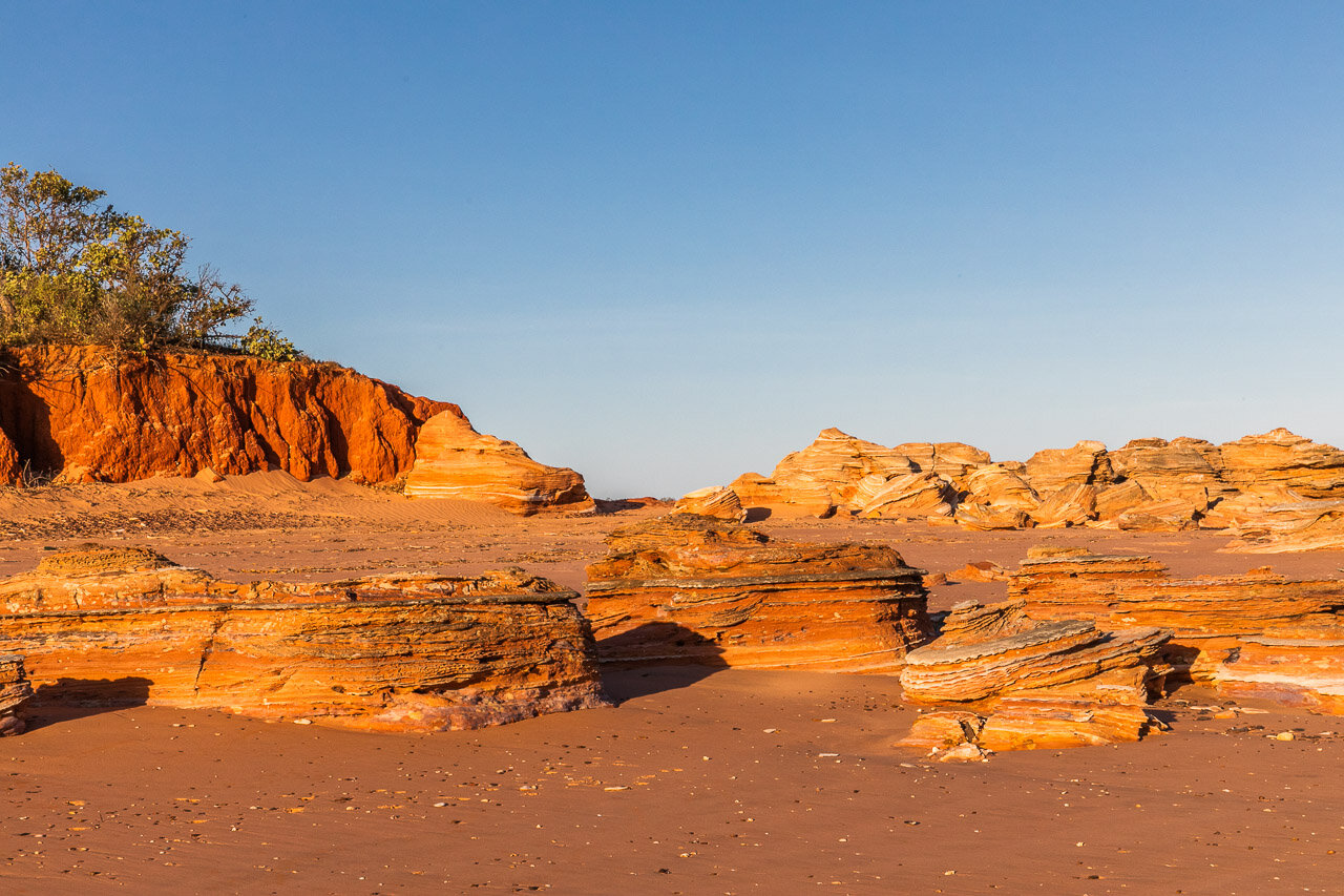 Crab Creek in Broome in late afternoon 