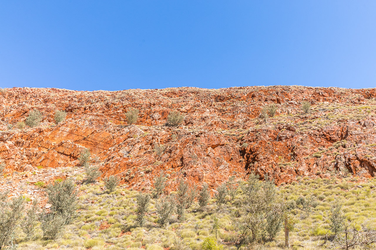 The colours of the Pilbara, near Marble Bar, in outback Western Australia