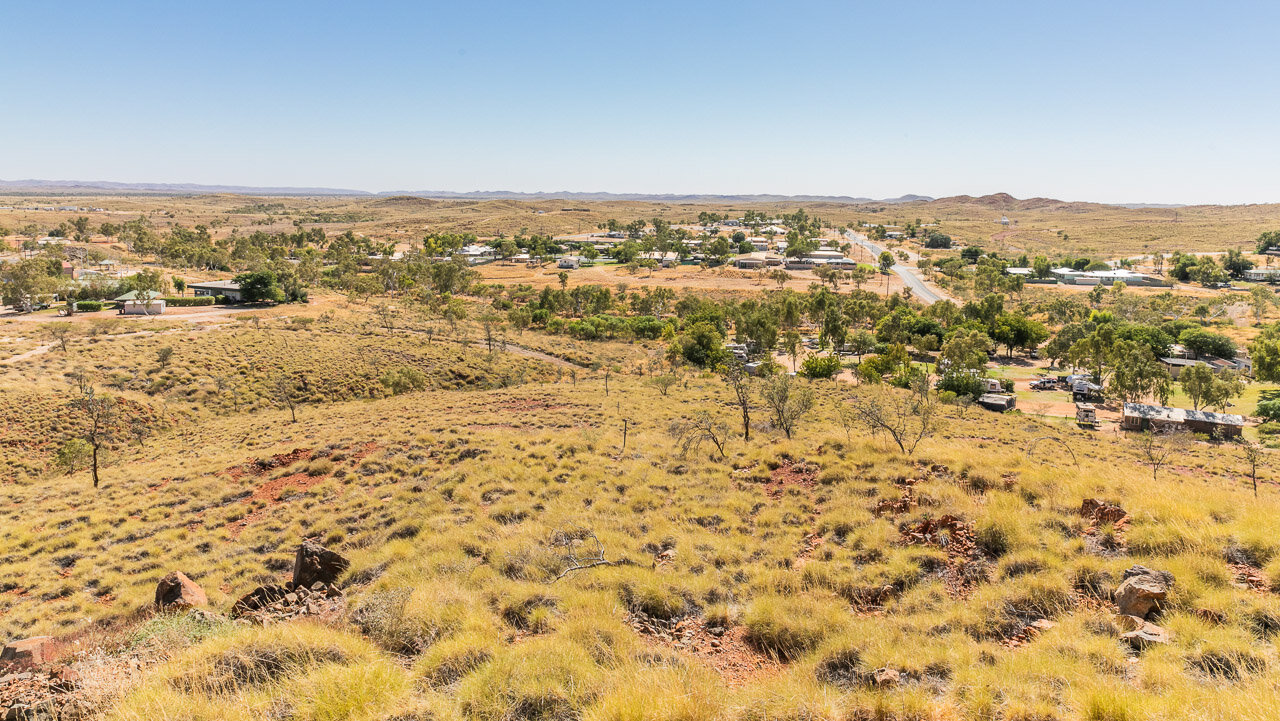 View over Marble Bar from the water tank lookout