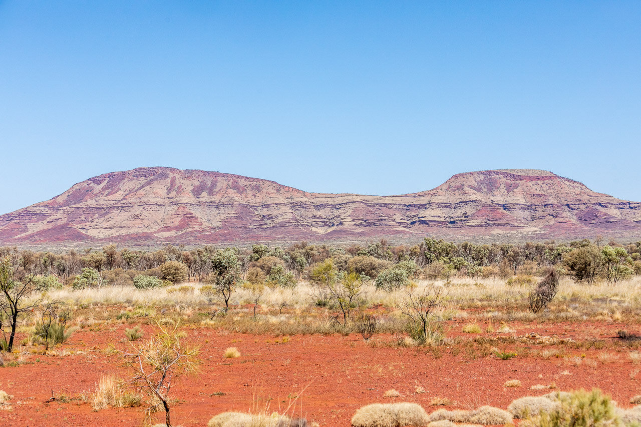 The drive through Karijini National Park provides spectacular scenery at every turn