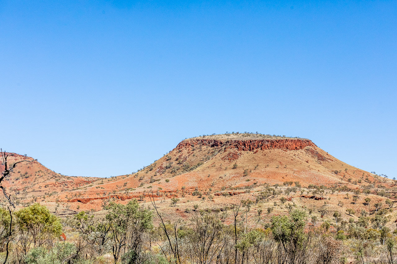 The colours of the Pilbara are highlighted in Karijini National Park