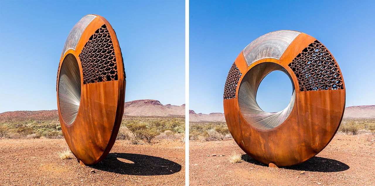 The Resilience Sculpture in Paraburdoo, Western Australia