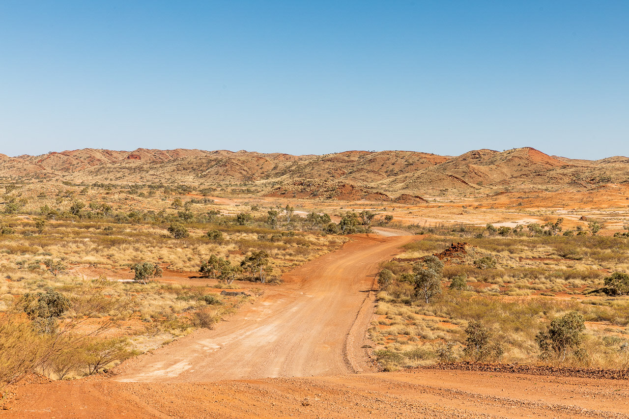 Outstanding Pilbara landscapes at every turn on Skull Springs Road
