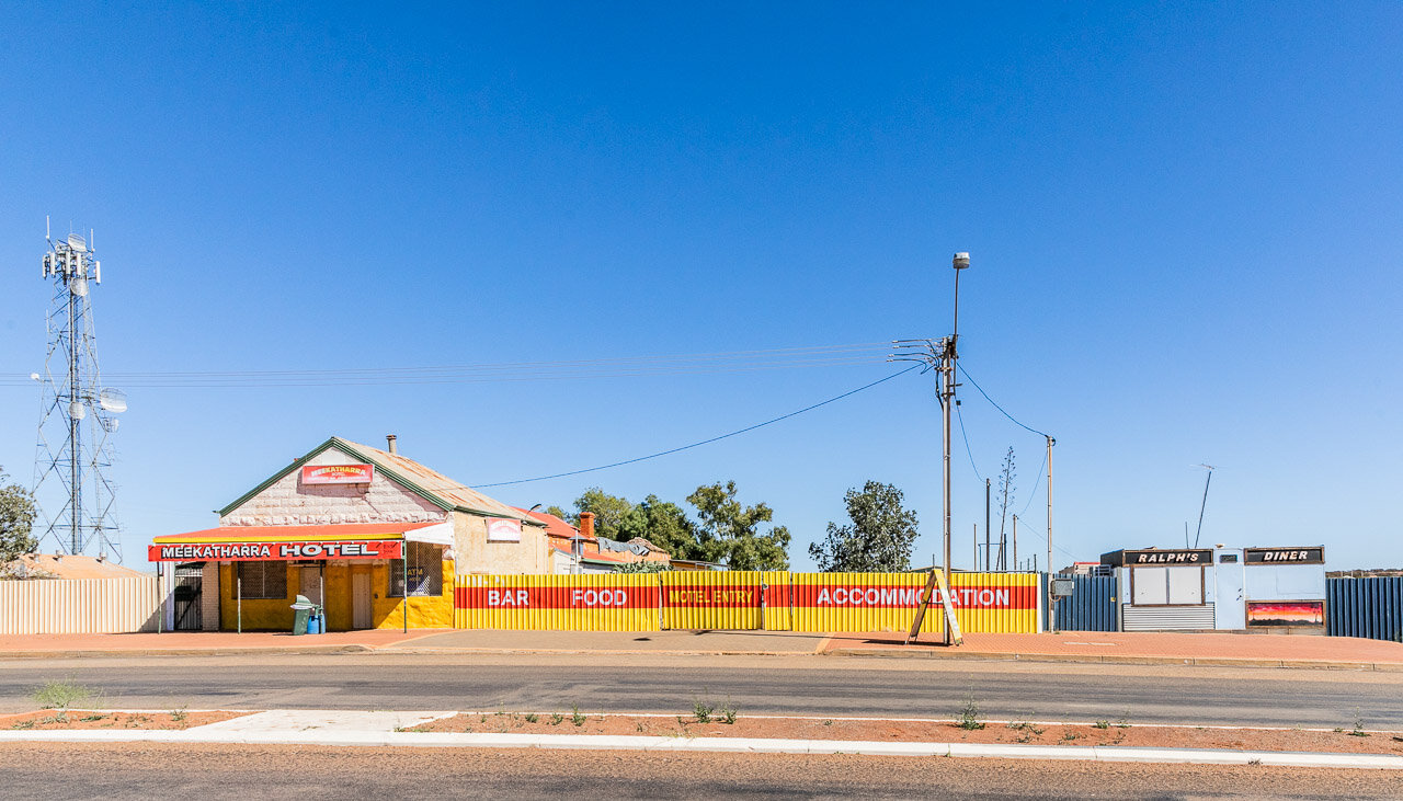 The Meekatharra Hotel and Ralph's Diner, for all your hospitality requirements.