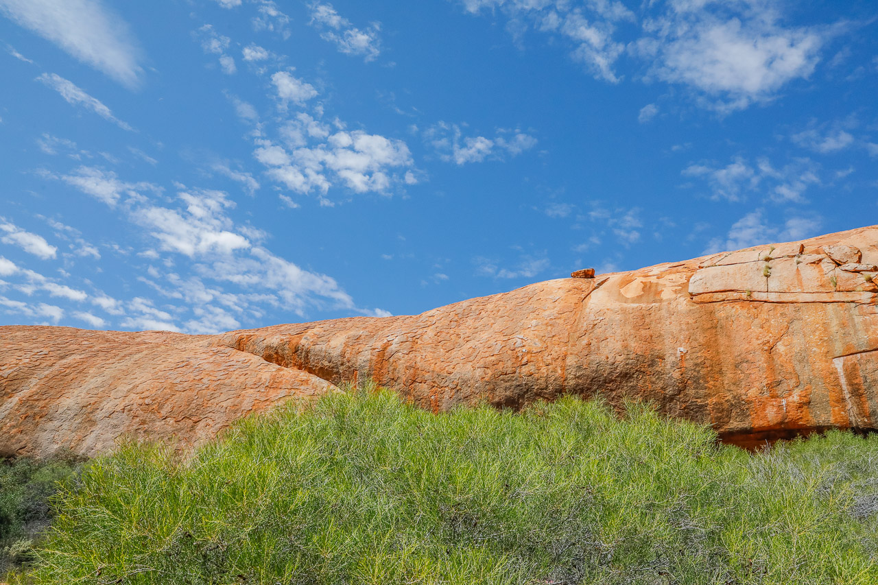 Walga Rock is located 48km west of Cue in the Goldfields of WA