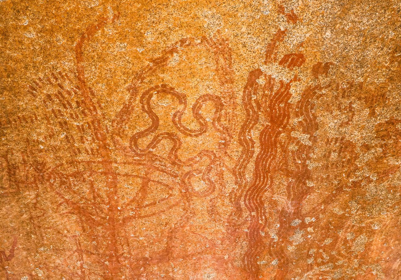 Walga Rock offers well-preserved Aboriginal art