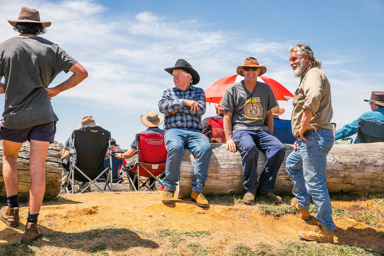 Cowboys at the Boyup Brook Rodeo in Western Australia