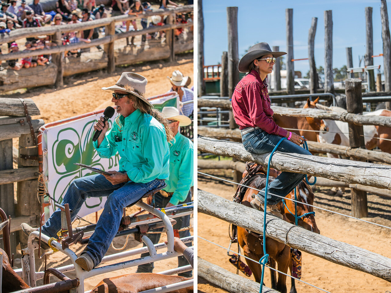 Kesty, Double-Barrel Entertainment, is one of the organisers of the Boyup Brook Rodeo