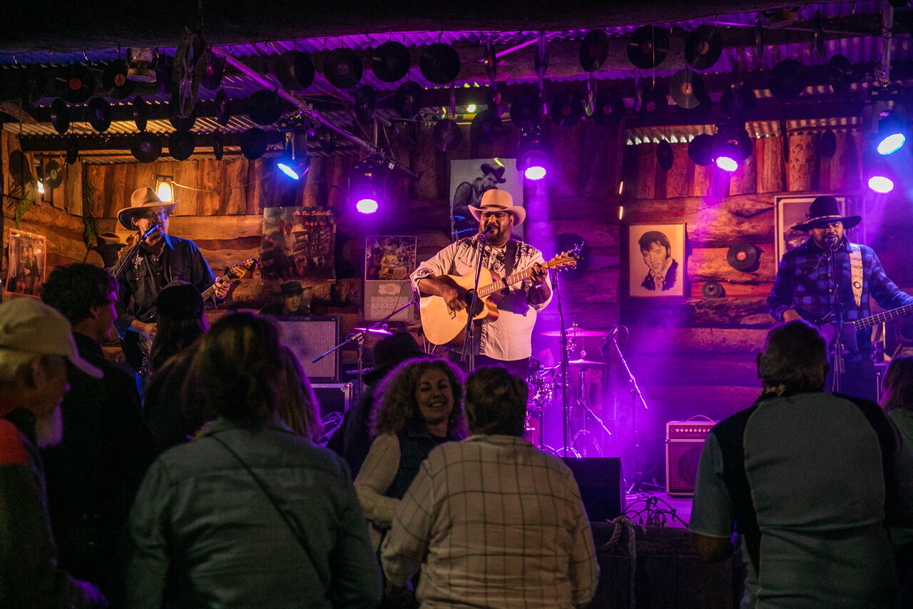 Marble Bar's Bradley Hall played at the 2019 Boyup Brook rodeo.