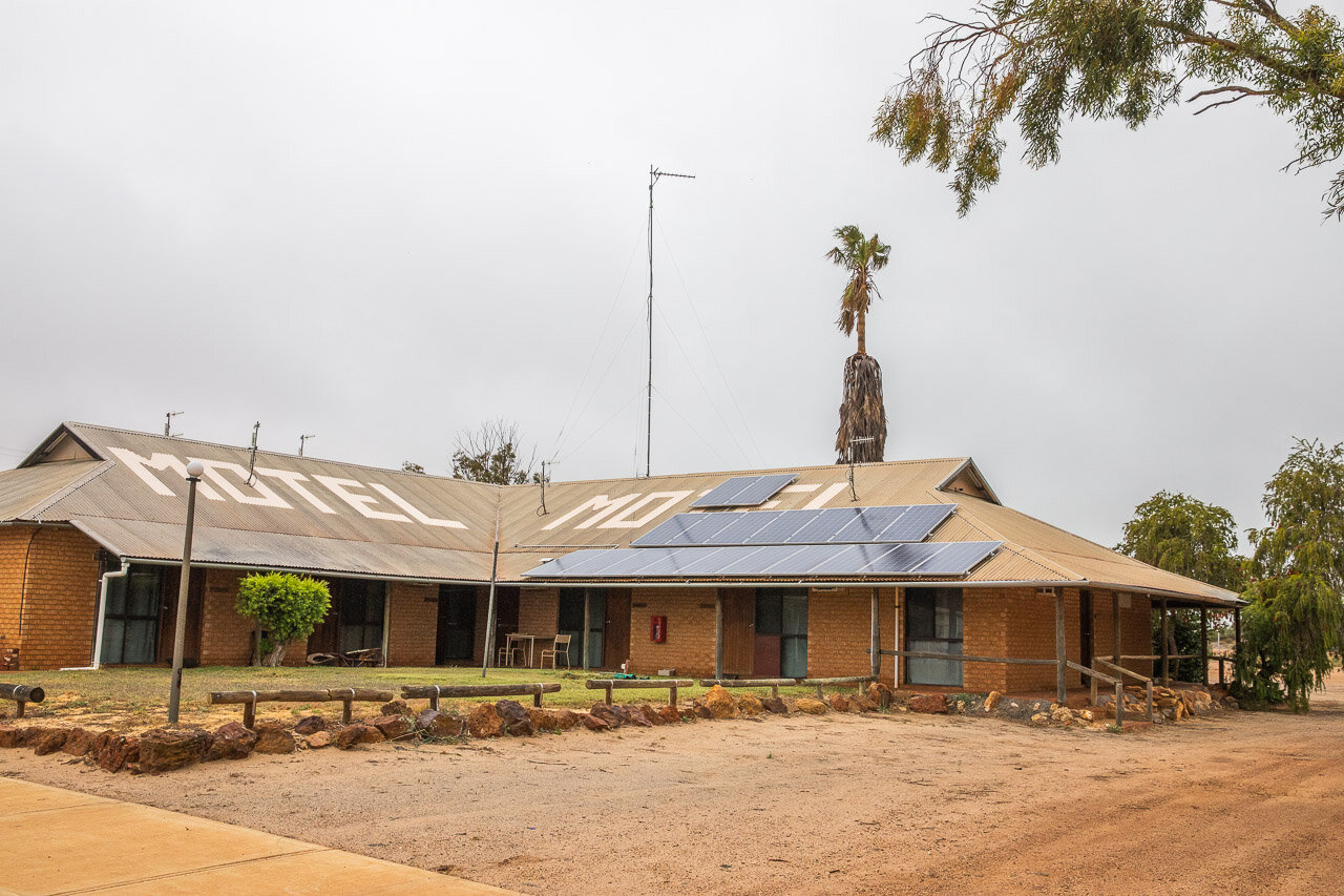 The old style Wubin motel has changed little over the decades 