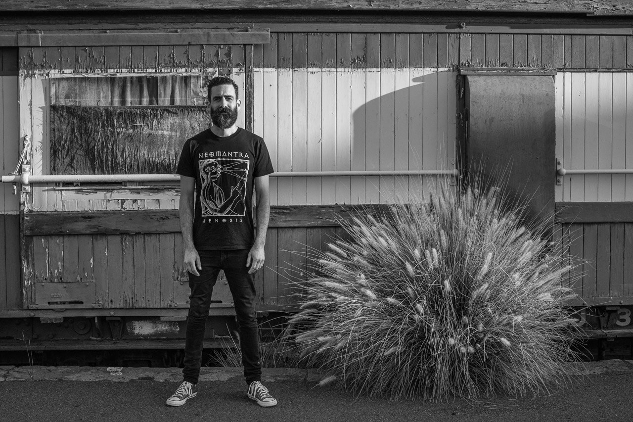 Drew Goddard, photographed recently in Coolgardie at the old railway station