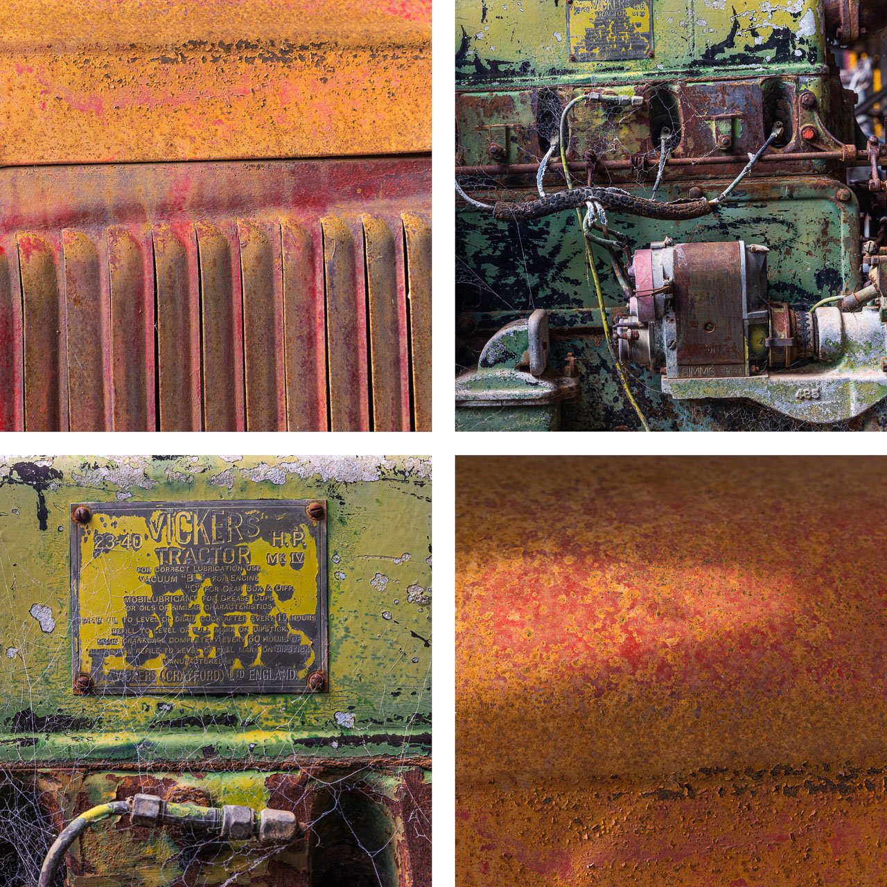 Textures in rust 