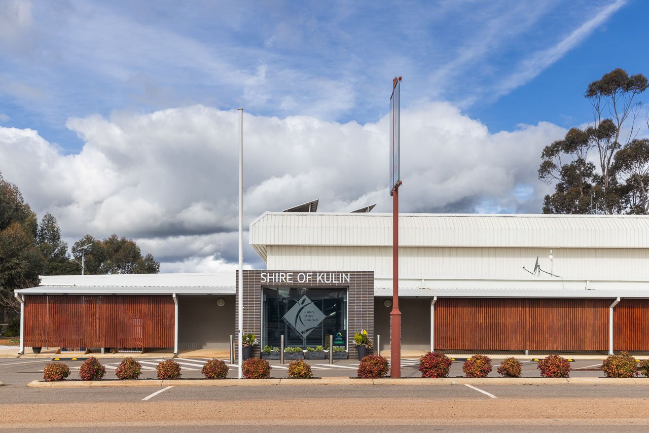 The Shire of Kulin building in the Wheatbelt