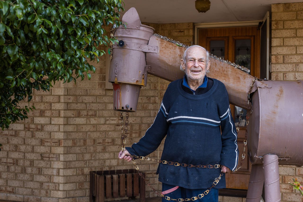 At 103, Harold Pride is Kulin's oldest resident