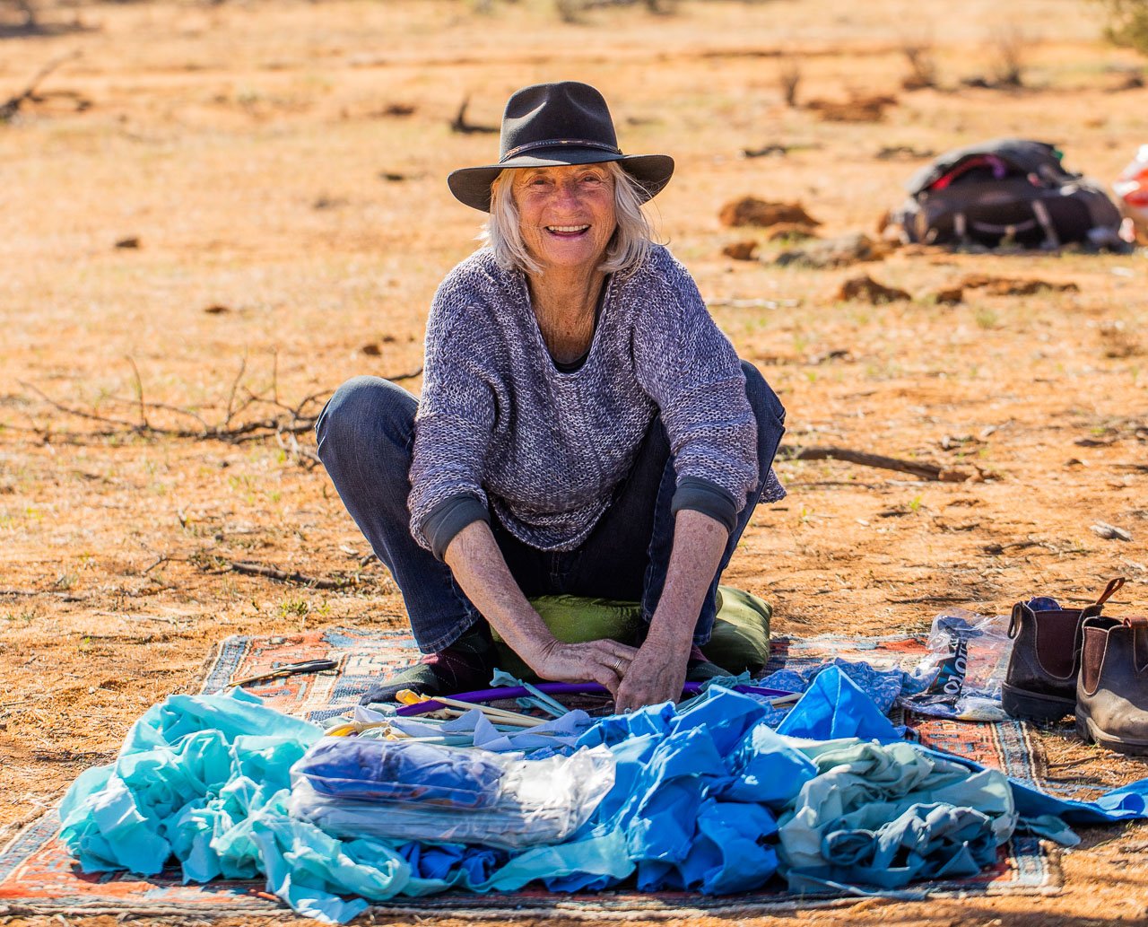Participants on the Reclaim the Void camp range from three to seventy.