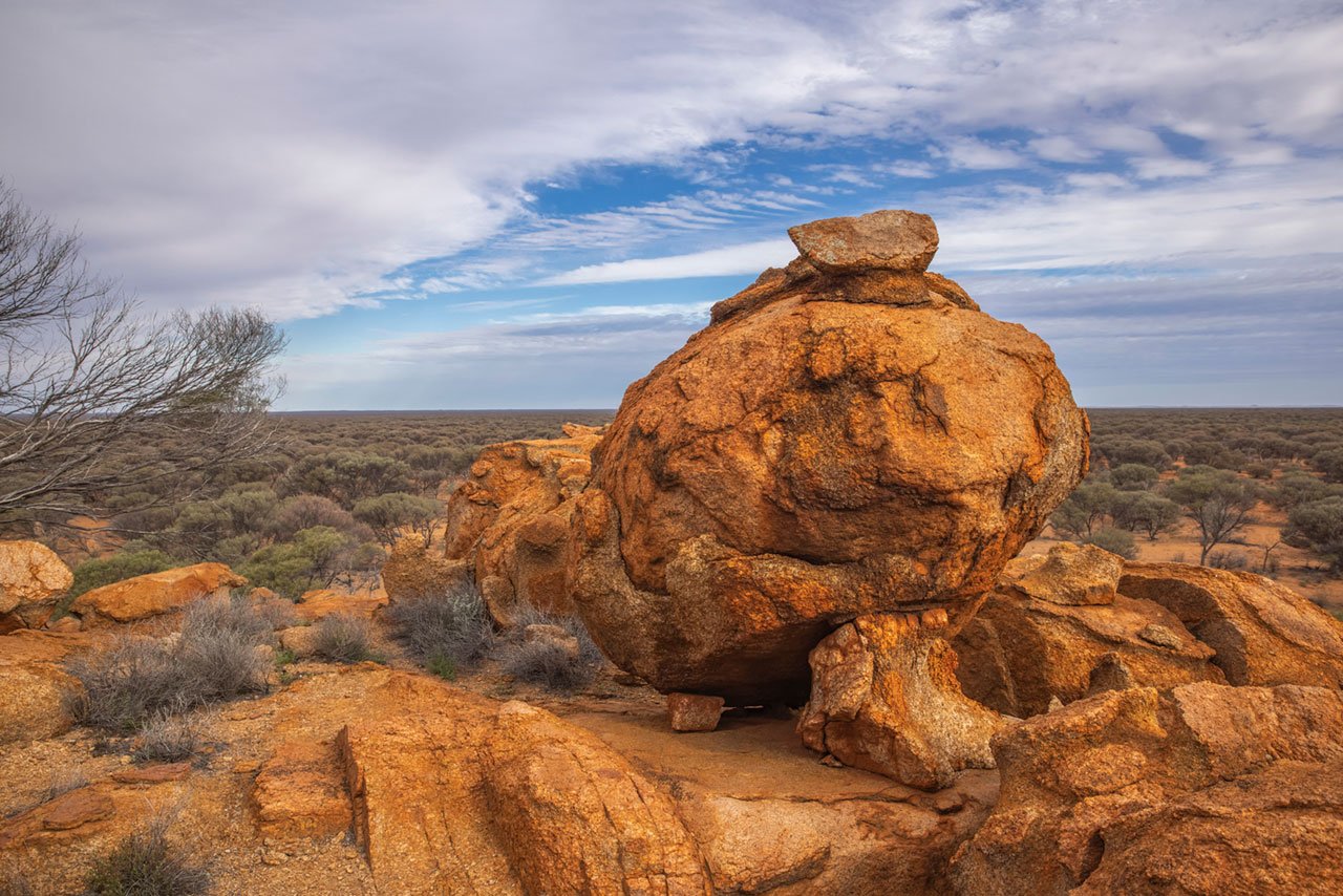 The stunning landscape of the Northern Goldfields