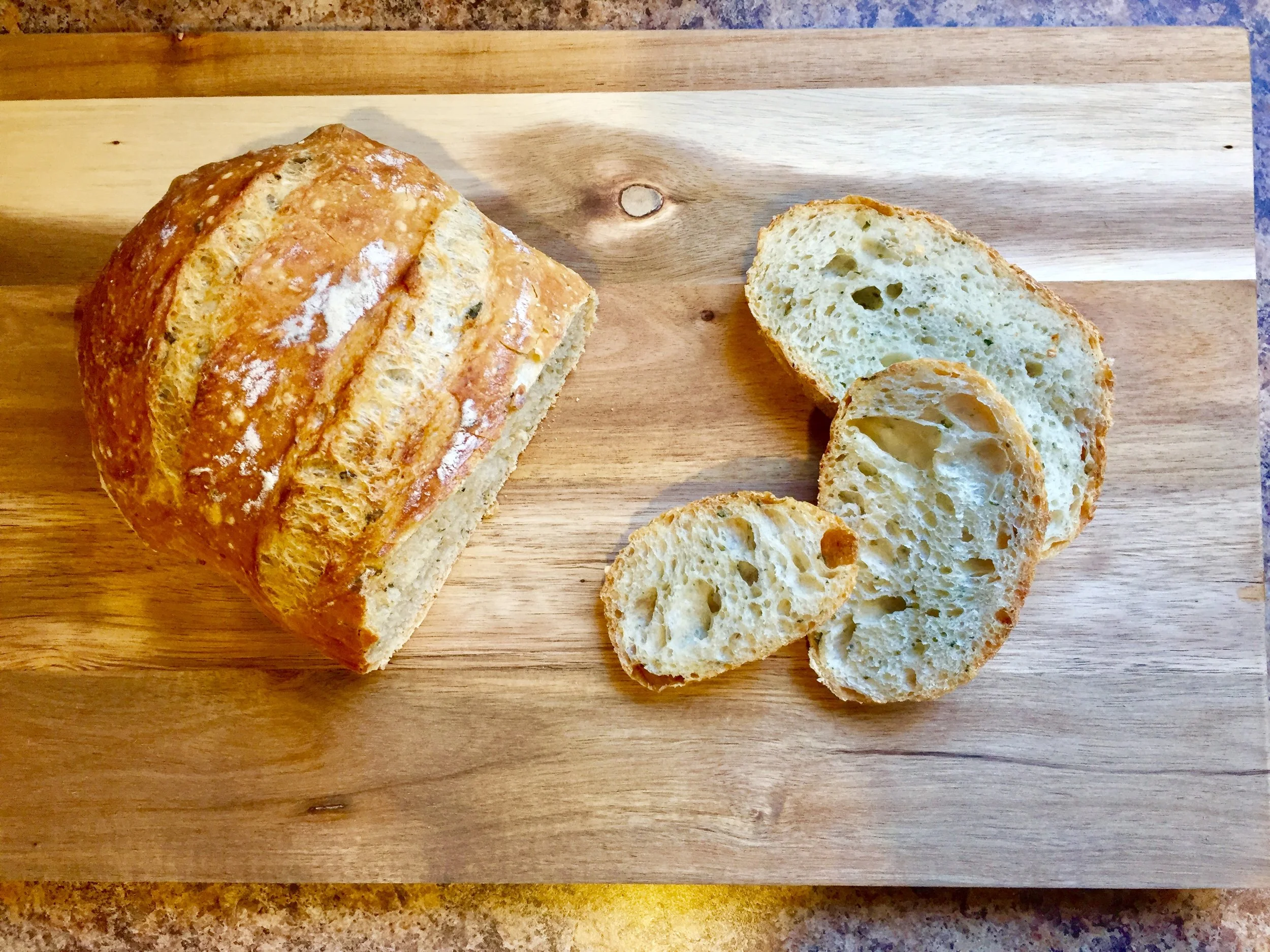 Italian Herbed Artisan Bread