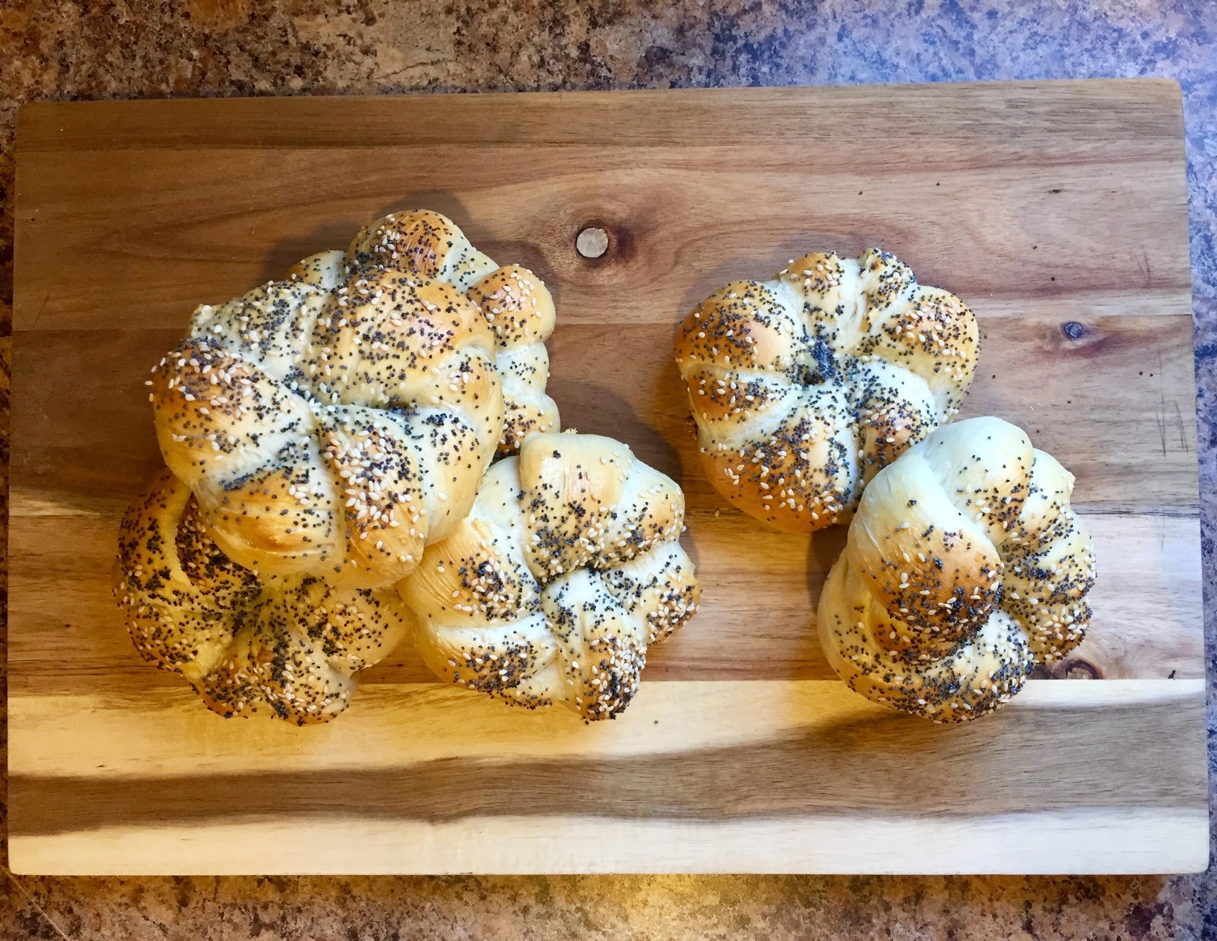 Fluffed Up Kaiser Rolls