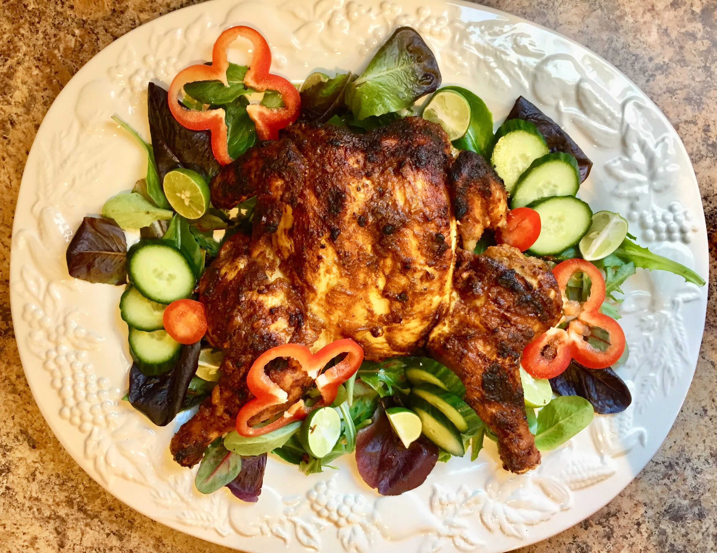 Thai Red Curry Roast Chicken