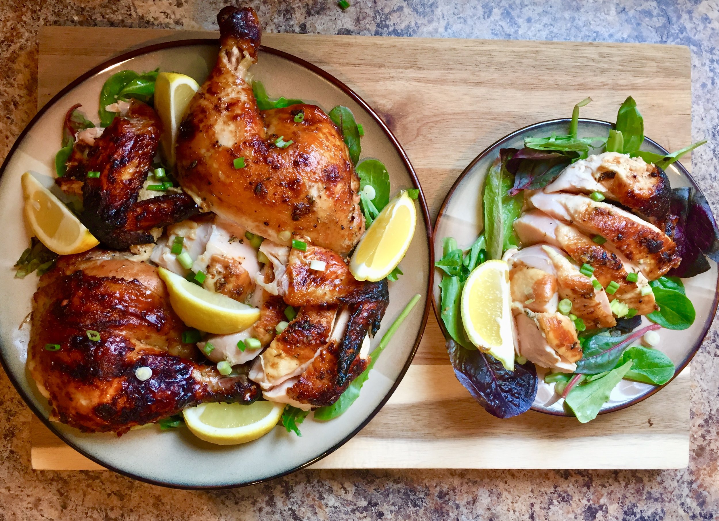 Lemon, Ginger and Molasses Chicken