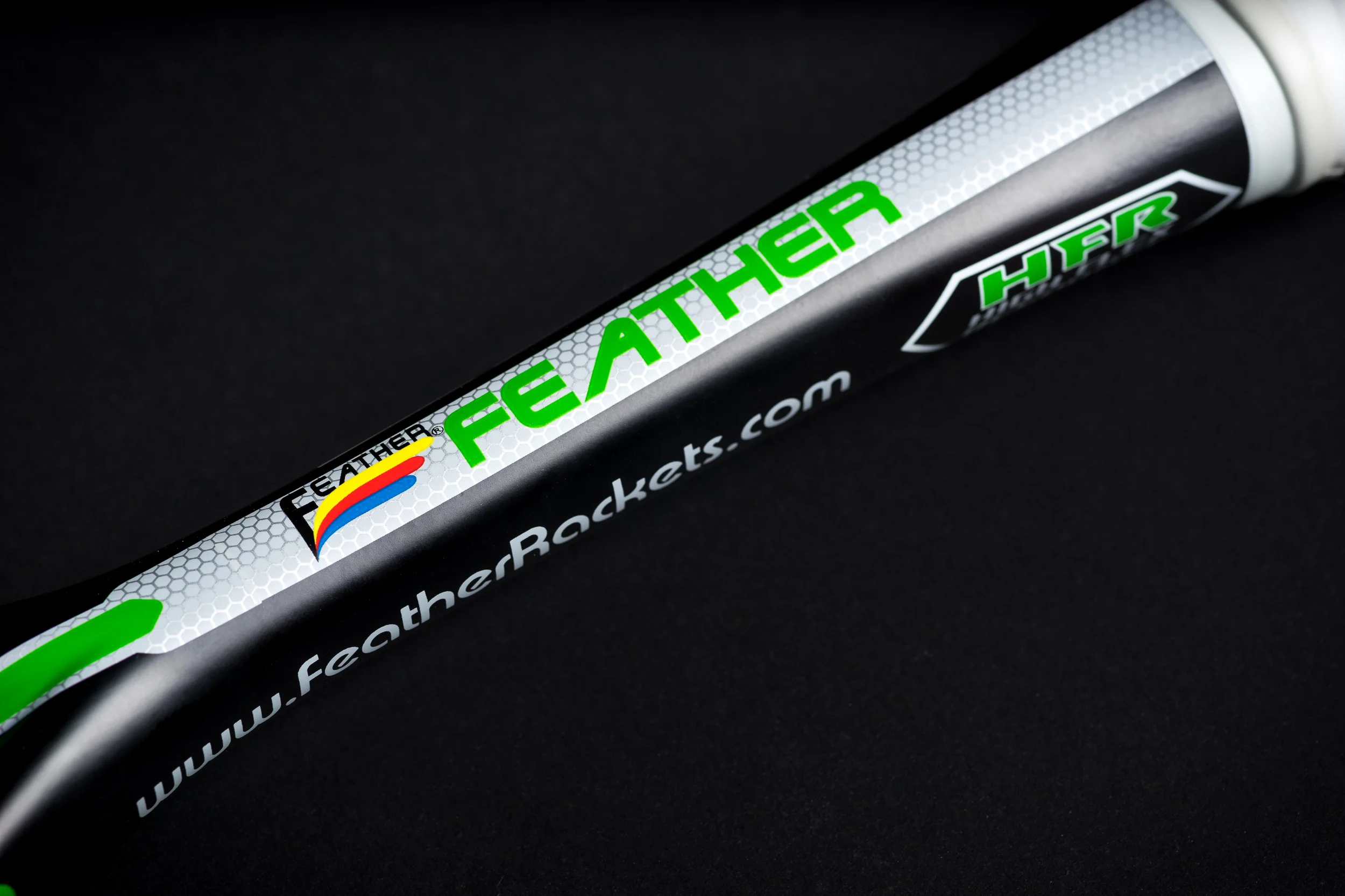 Feather Racket Shaft Detail