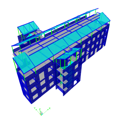 St David II ETABS model.png