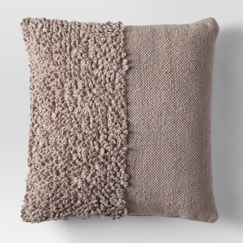 Project 62 - Solid Textured Pillow in Tan