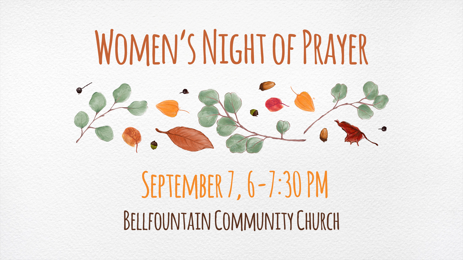 Women's Night of Prayer
