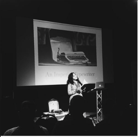 Reading at Indian Summer Festival in Leicester.