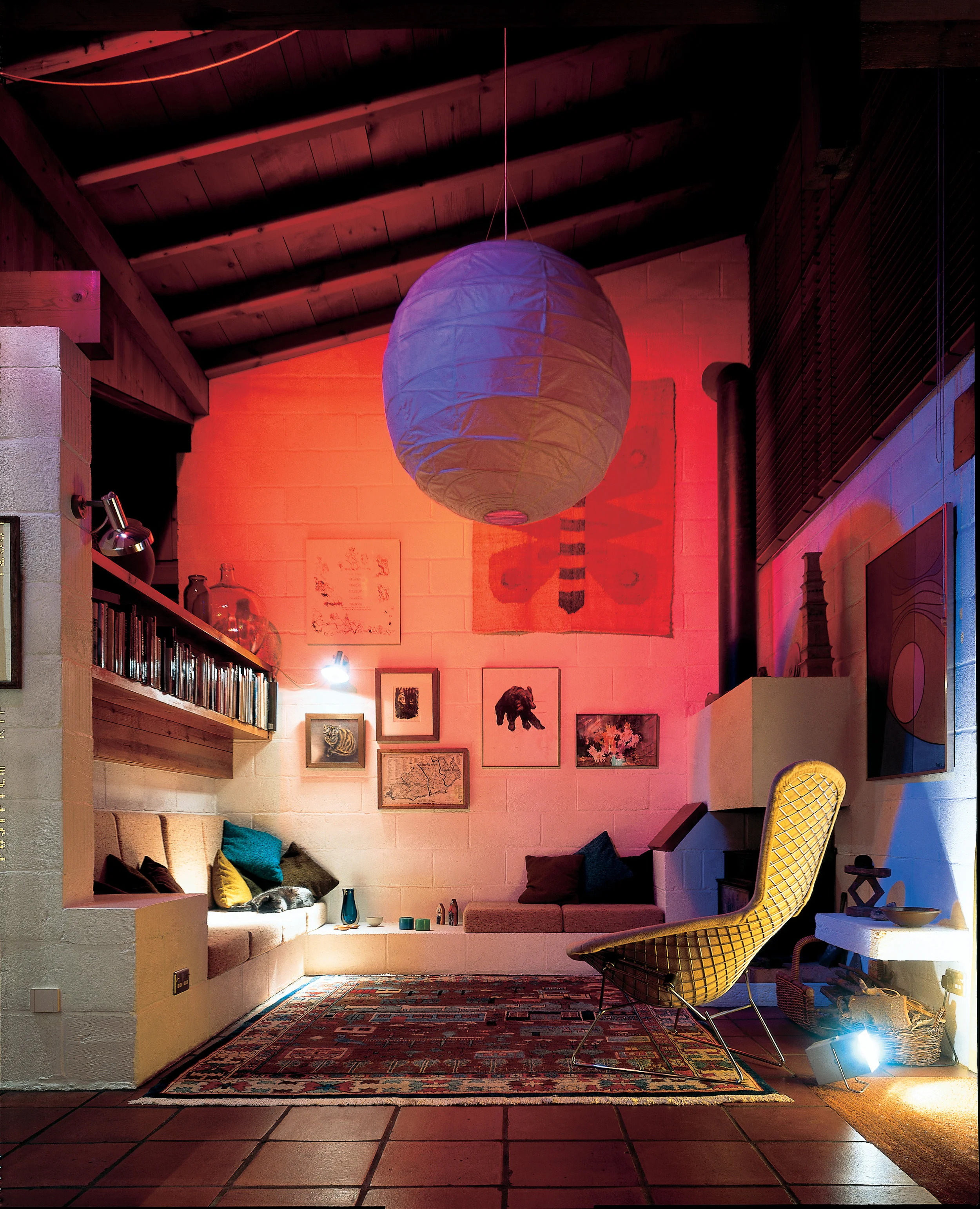 The living room Photo: Richard Bryant / Arcaid