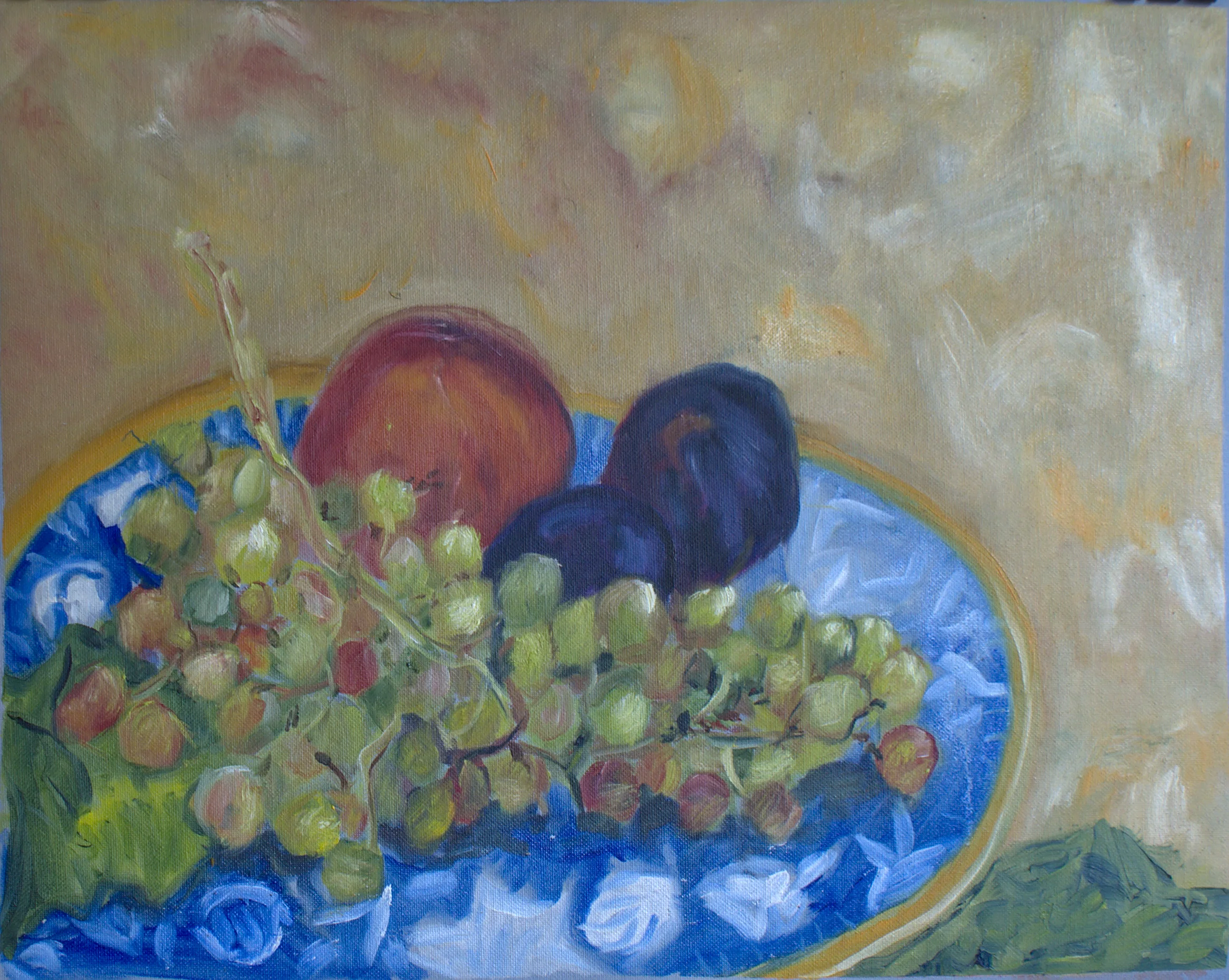 Still life with grapes