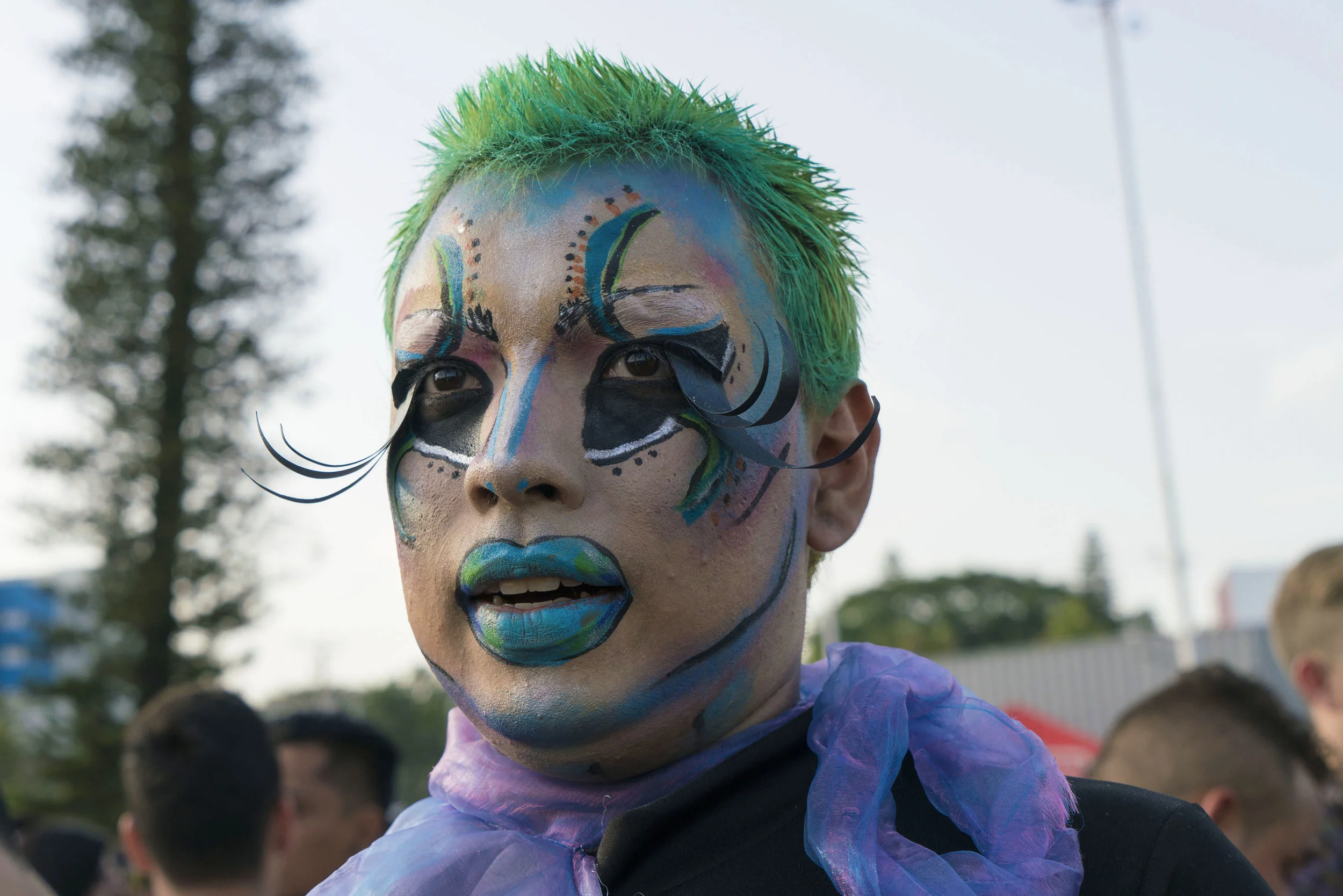 Midnight the Light, 20, non-binary: “My gender is fluid for me -- sometimes I’m more masculine, sometimes more feminine, what matters is to express who I am in that moment. It took me about 7 years to accept it. It was bit-by-bit. And I really just accepted myself last year. It doesn’t bother my family, but they aren’t happy about it. They just try to ignore it. But I still dress up for holidays, sometimes to poke at them.
There have been great advances in short time for the LGBT community here. I really feel like although it can be hard, we are on the right path.