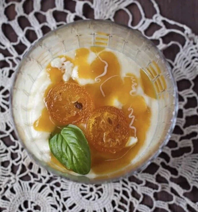 White Soy Sauce, Mango &amp; Chocolate Mousse