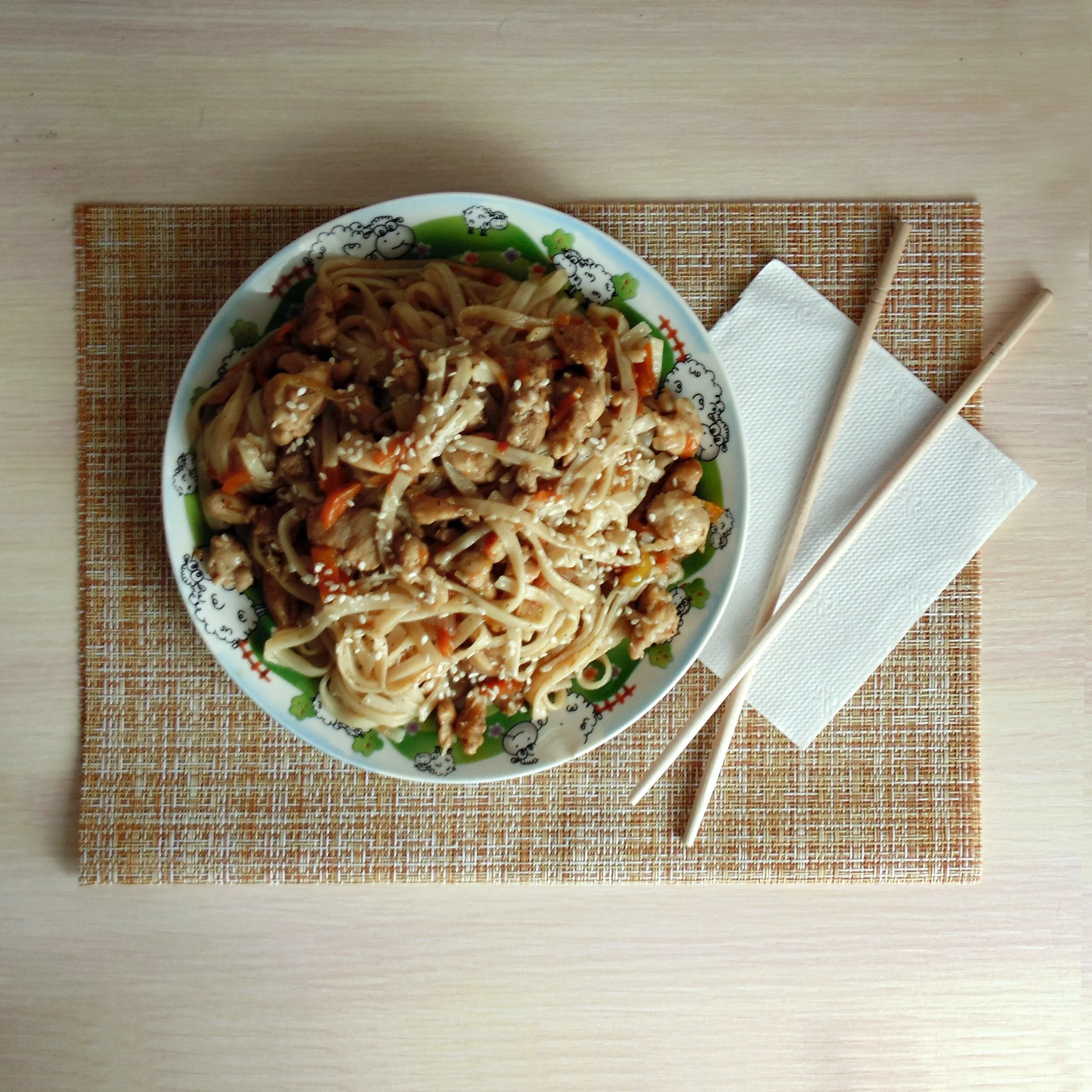 Udon noodles