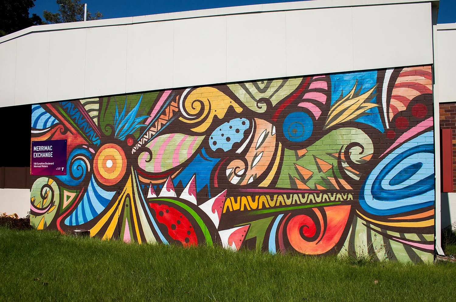 Mural art in Gold Coast by Skount