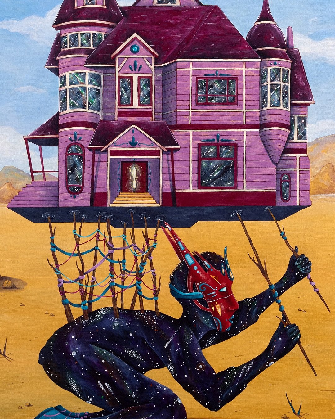 🌿 within us, we carry spaces that reflect our inner gardens and the homes we build in spirit.

✨My two paintings from the Loaded group show at @boyddunlopgallery are currently available:

🔹The Home We Carry
🔹Inner Eden

For enquiries:
📩 info@boyd