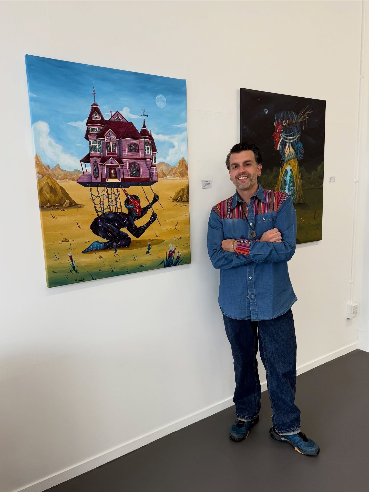 Recap of the Loaded group show opening last friday at @boyddunlopgallery. Thanks to @johnnyromeoart for curating this amazing show, it is epic to show our works again together. And big thanks to Richard, Elisa @boyddunlopgallery team for everything ✨