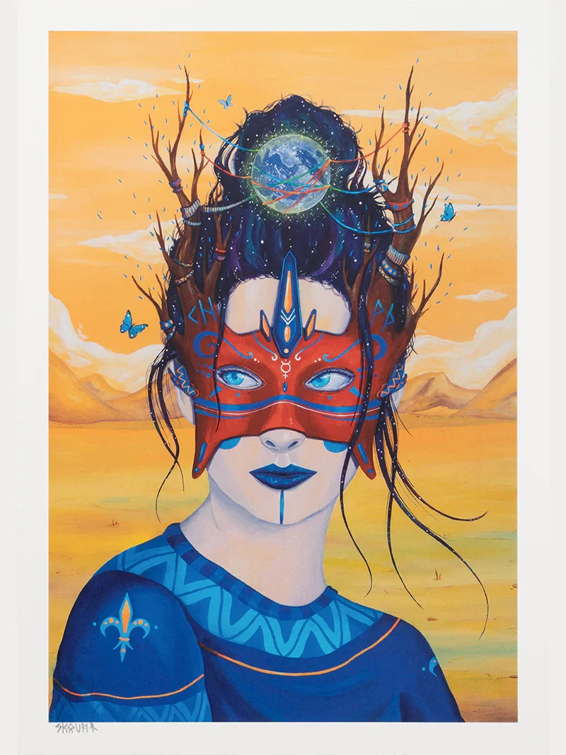 Skount limited edition art print