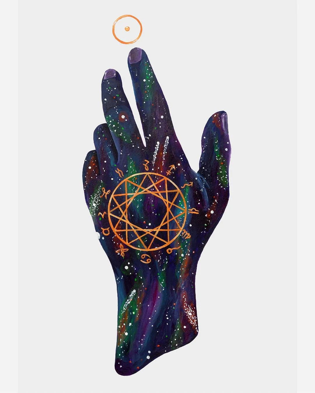 ZODIAC: ETERNAL TRANSITION – Original Painting