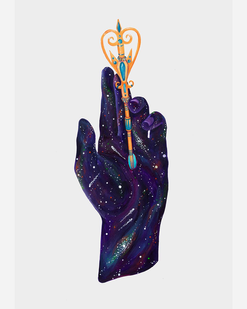 THE KEY TO INNER KNOWLEDGE – Original Painting