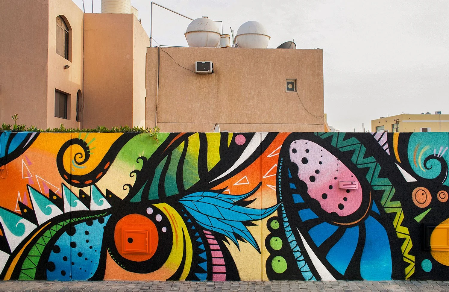 Street art in the Middle East by Skount