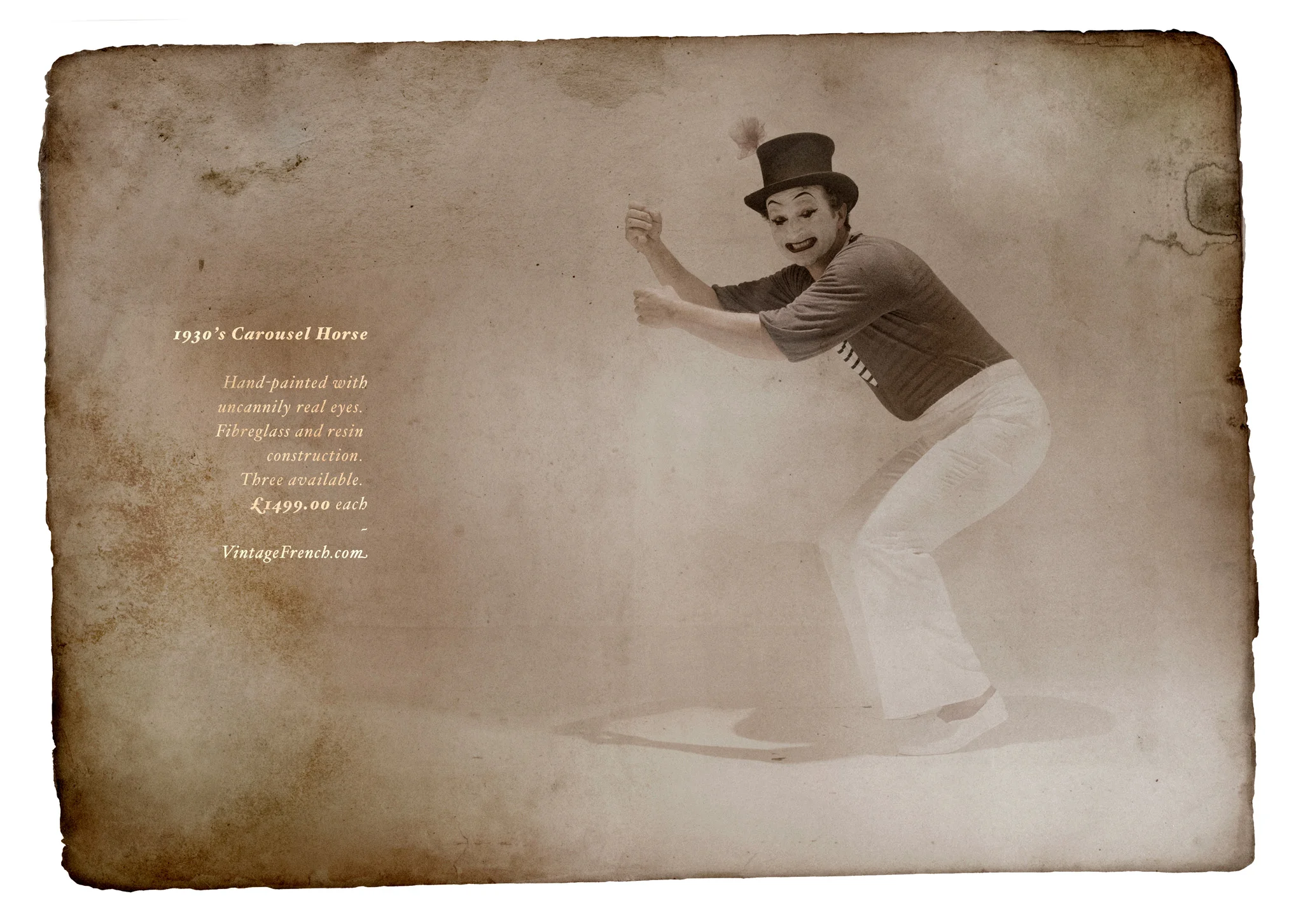 Client: Sophie Warren, Vintage French . Agency: NeilADawson.com Copywriter: Clive Pickering Art Director: Neil Dawson
