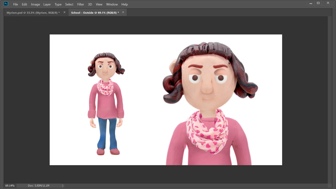 Figure from Claymation