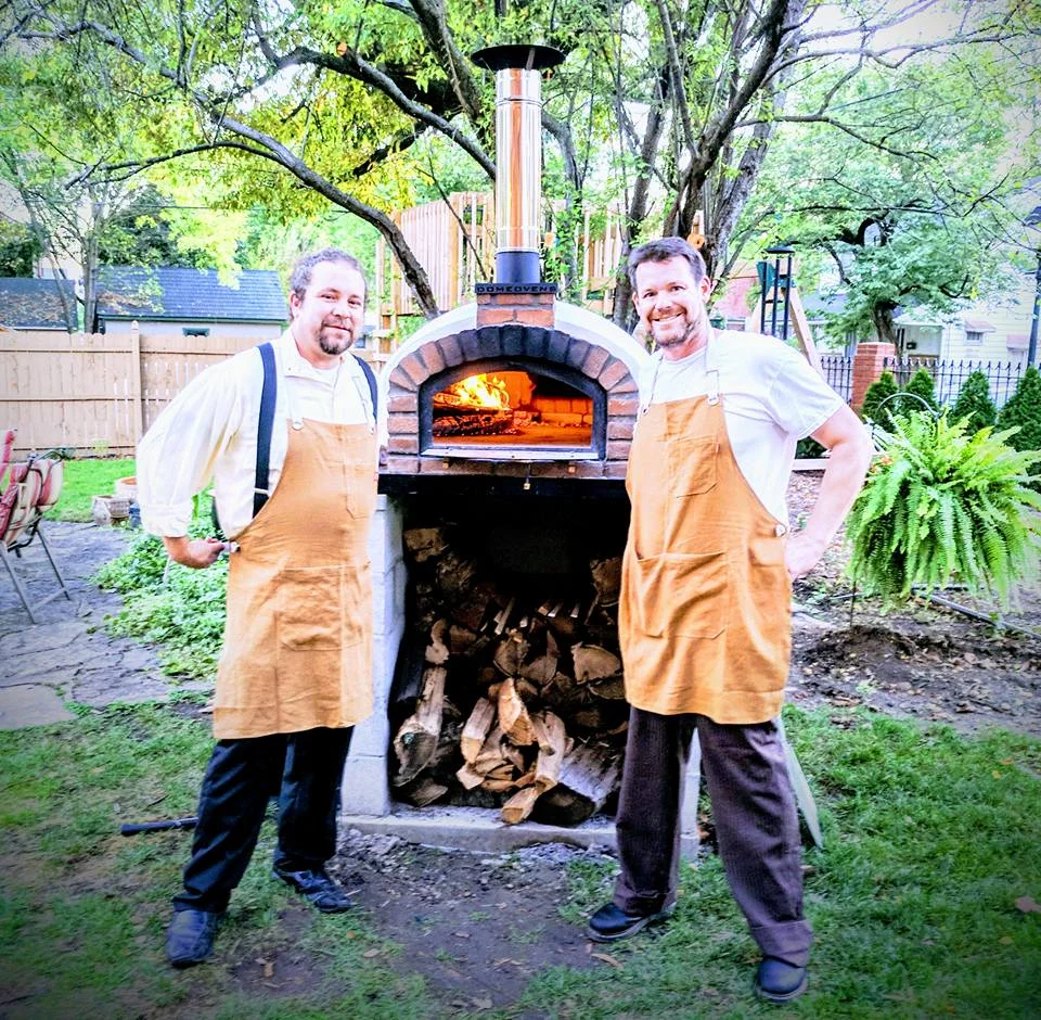 The new brick oven