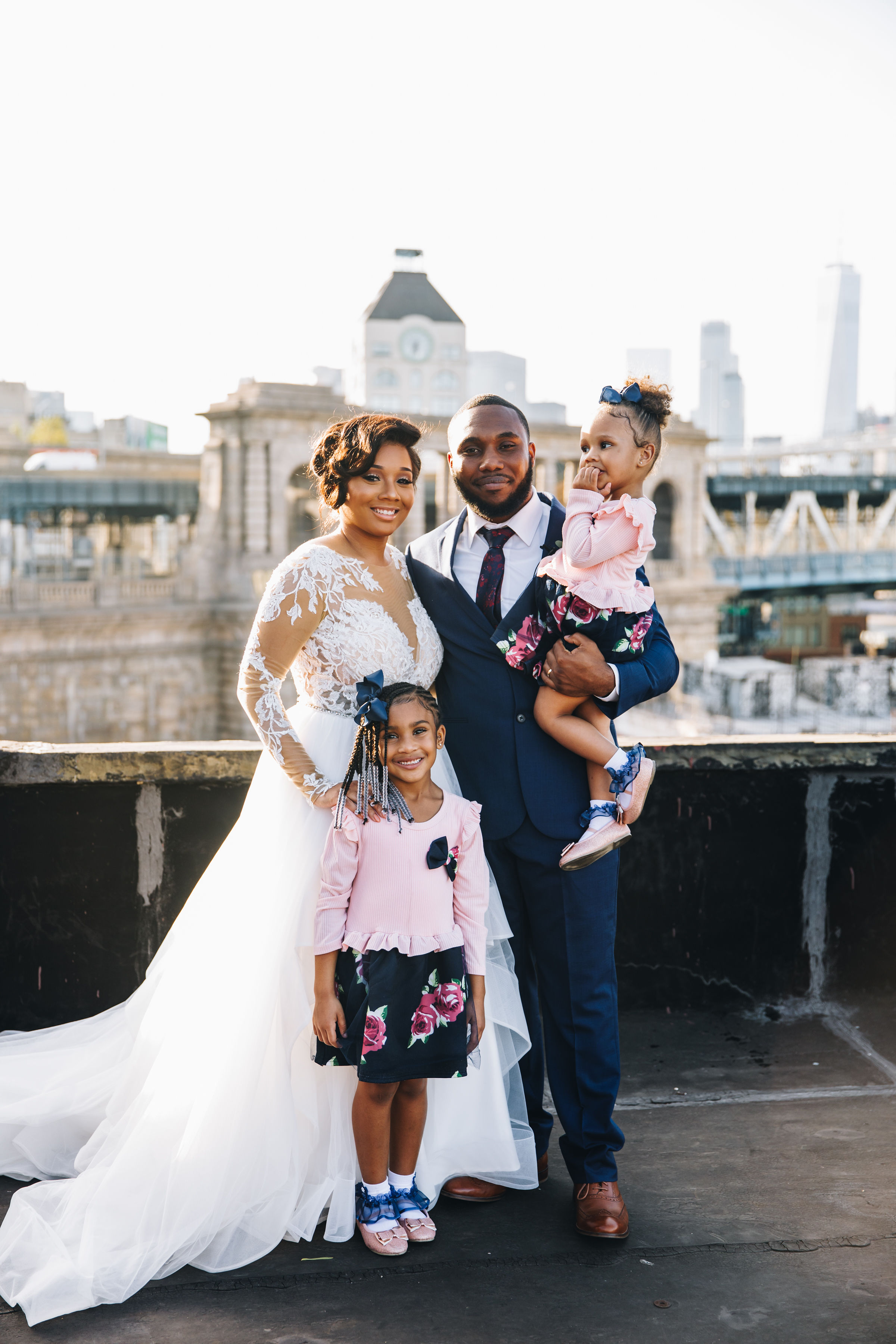 The sweetest family. Brea and Keeb’s daughters looking so stylish and matching from head to toe. I mean, can you handle this cuteness?