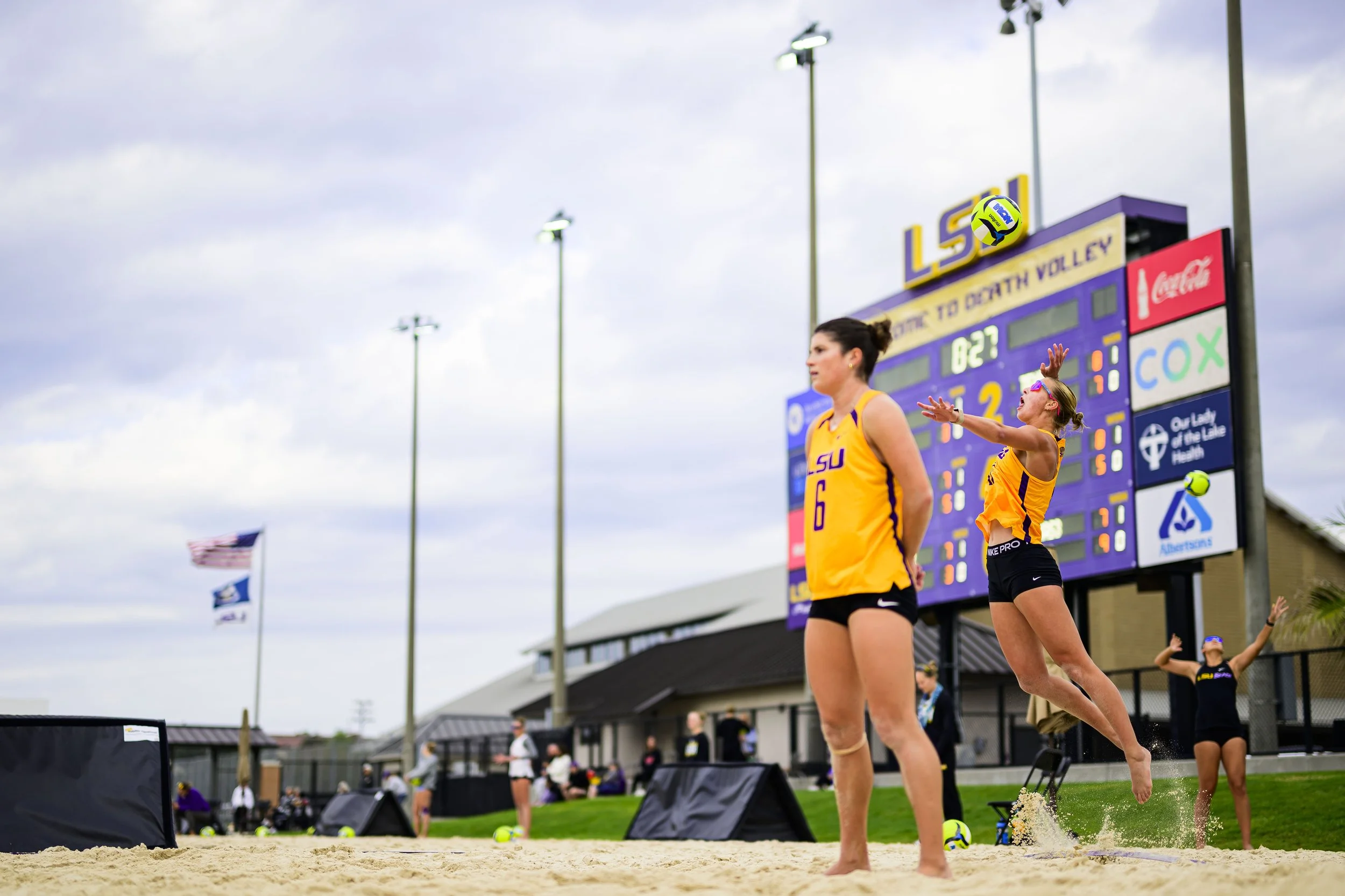 LSU Beach Volleyball MKC Day