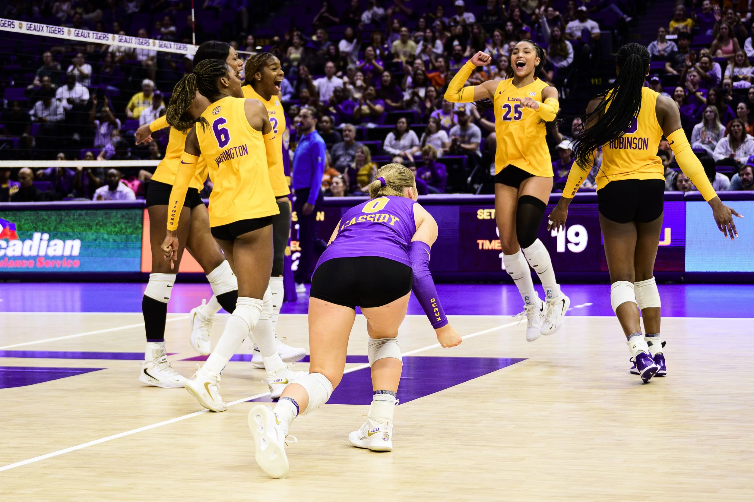 LSU Volleyball MKC Day